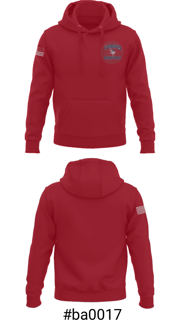 Hoodie, Voorhees Basketball Association, Women's Basketball, Teamtime, Team time, sublimation, custom sports apparel, team uniforms, spirit wear, spiritwear, sports uniforms, custom shirts, team store, custom team store, fundraiser sports, apparel fundraiser