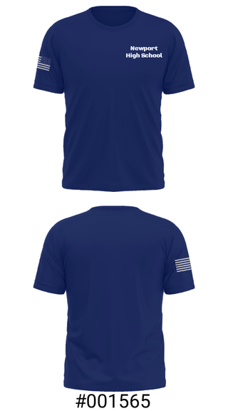 Short Sleeve Performance Shirt, Newport High School, Spirit Store, Teamtime, Team time, sublimation, custom sports apparel, team uniforms, spirit wear, spiritwear, sports uniforms, custom shirts, team store, custom team store, fundraiser sports, apparel fundraiser