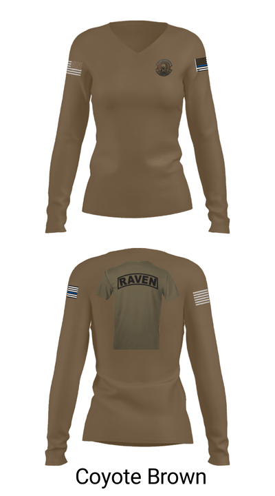 436 SFS DOVER AFB 5343249 Women's Long Sleeve V-neck Shirt - 15