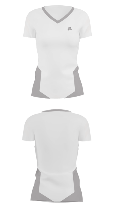 Whole Lotta 18700693 Women's Short Sleeve V-neck Shirt - 23