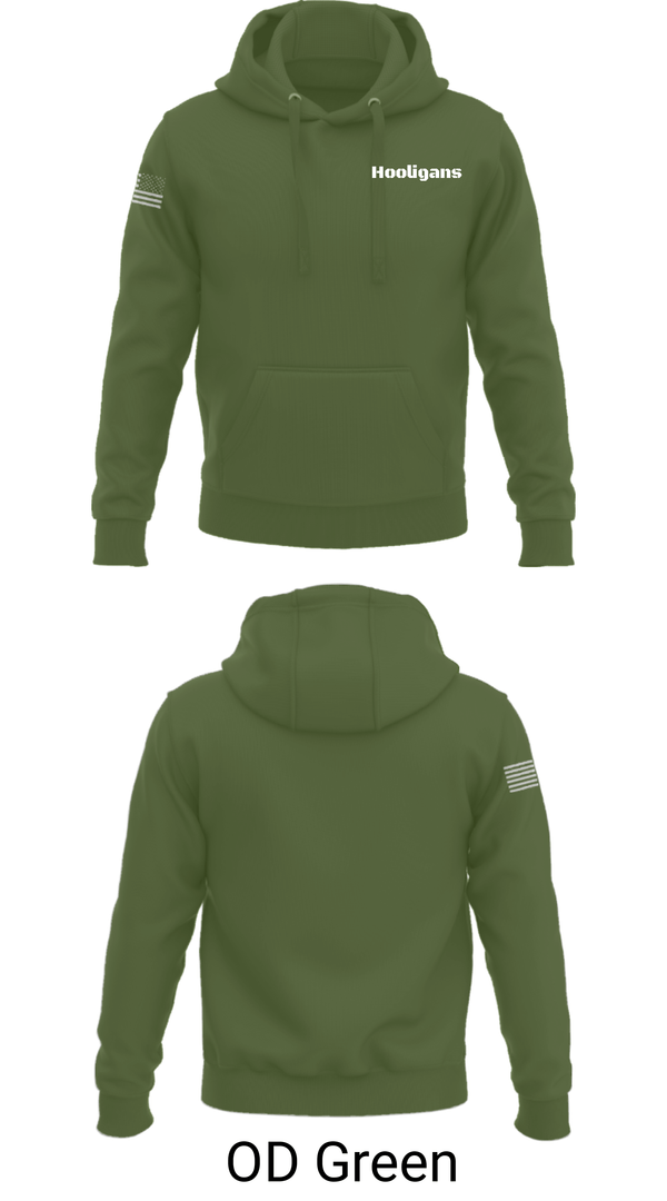 Hoodie, Hooligans, Army, Teamtime, Team time, sublimation, custom sports apparel, team uniforms, spirit wear, spiritwear, sports uniforms, custom shirts, team store, custom team store, fundraiser sports, apparel fundraiser