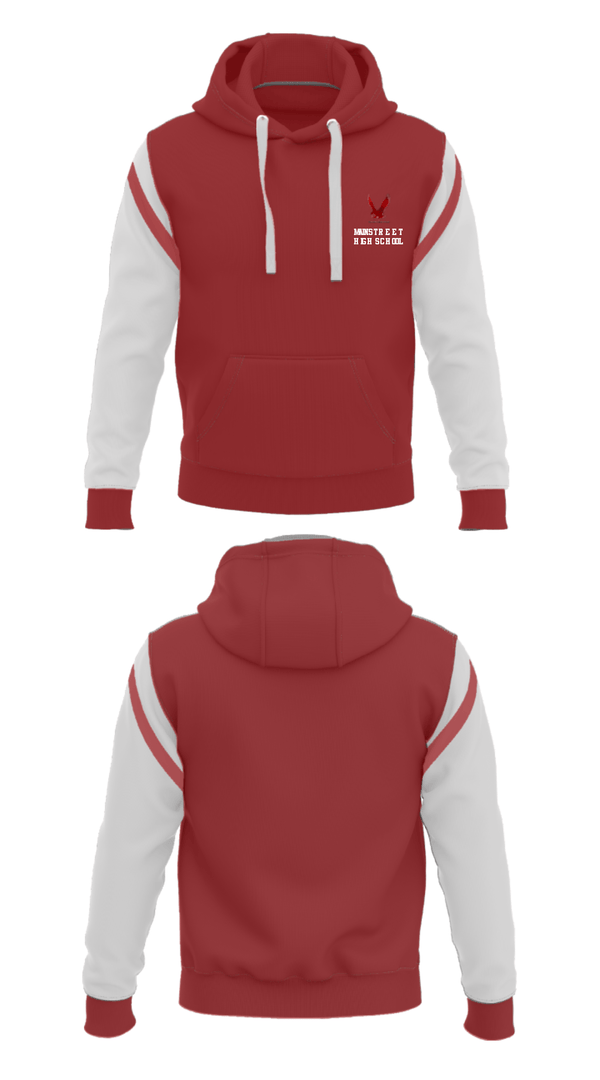 Hoodie, Main Street High School, Spirit Store, Teamtime, Team time, sublimation, custom sports apparel, team uniforms, spirit wear, spiritwear, sports uniforms, custom shirts, team store, custom team store, fundraiser sports, apparel fundraiser