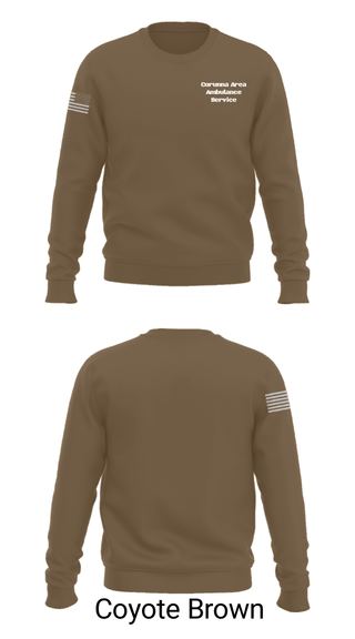 Crew Neck Sweatshirt, Corunna Area Ambulance Service, Fire Department, Teamtime, Team time, sublimation, custom sports apparel, team uniforms, spirit wear, spiritwear, sports uniforms, custom shirts, team store, custom team store, fundraiser sports, apparel fundraiser