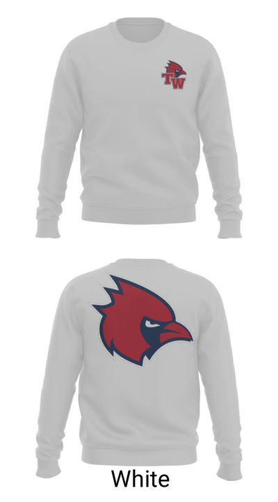 Thomas Worthington High School Basketball 13768606 Crew Neck Sweatshirt - 2