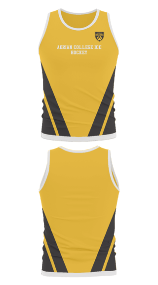 Tank Top, Adrian College Ice Hockey, Ice Hockey, Teamtime, Team time, sublimation, custom sports apparel, team uniforms, spirit wear, spiritwear, sports uniforms, custom shirts, team store, custom team store, fundraiser sports, apparel fundraiser