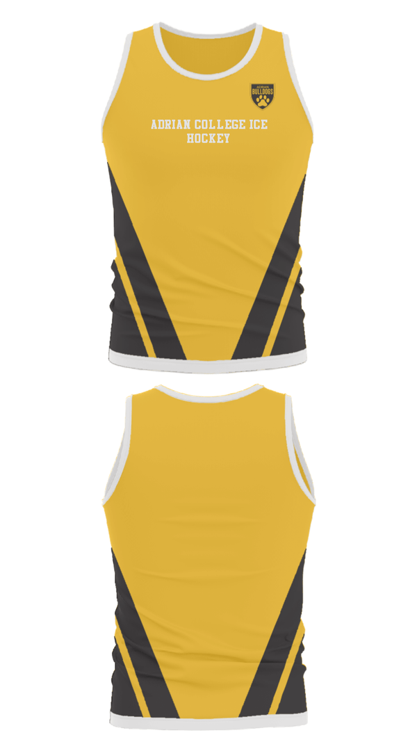 Tank Top, Adrian College Ice Hockey, Ice Hockey, Teamtime, Team time, sublimation, custom sports apparel, team uniforms, spirit wear, spiritwear, sports uniforms, custom shirts, team store, custom team store, fundraiser sports, apparel fundraiser