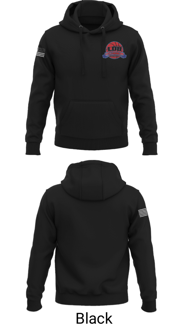 Hoodie, Lil Dribblers Basketball, Men's Basketball, Teamtime, Team time, sublimation, custom sports apparel, team uniforms, spirit wear, spiritwear, sports uniforms, custom shirts, team store, custom team store, fundraiser sports, apparel fundraiser