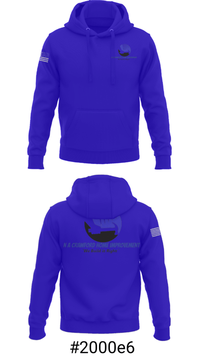 NA Crawford Home Improvement 59589813 Hoodie - 17
