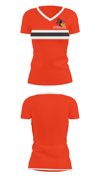 Women's Short Sleeve Vneck Shirt, Ridgefield Park Senior High School Wrestling, Wrestling, Teamtime, Team time, sublimation, custom sports apparel, team uniforms, spirit wear, spiritwear, sports uniforms, custom shirts, team store, custom team store, fundraiser sports, apparel fundraiser