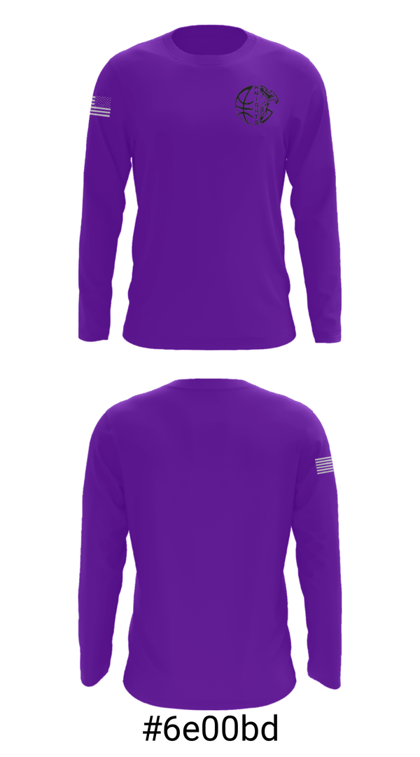 Long Sleeve Performance Shirt, Shadow Hills Knights, Men's Basketball, Teamtime, Team time, sublimation, custom sports apparel, team uniforms, spirit wear, spiritwear, sports uniforms, custom shirts, team store, custom team store, fundraiser sports, apparel fundraiser