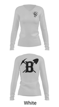 Bauxite Middle School Basketball 40408407 Women's Long Sleeve V-neck Shirt - 6
