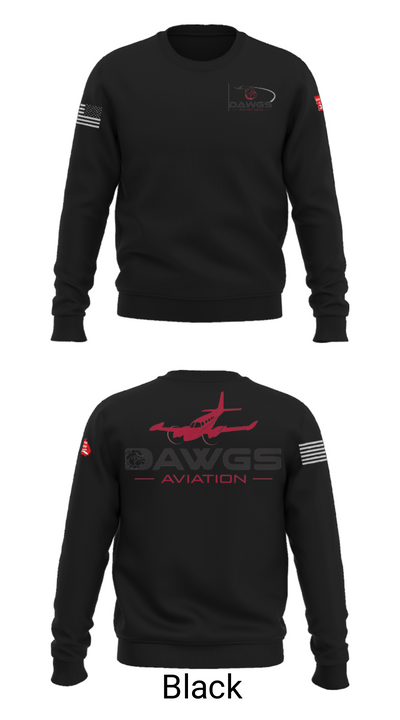 Dawgs Aviation 13056460 Crew Neck Sweatshirt - 9