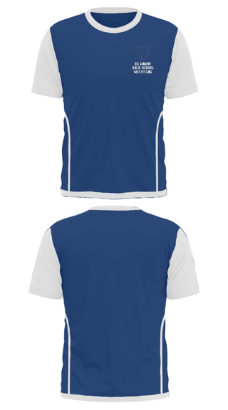 Short Sleeve Performance Shirt, Beaumont High School Wrestling, Wrestling, Teamtime, Team time, sublimation, custom sports apparel, team uniforms, spirit wear, spiritwear, sports uniforms, custom shirts, team store, custom team store, fundraiser sports, apparel fundraiser