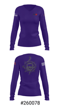 F1 Home Remodeling 33295350 Women's Long Sleeve V-neck Shirt - 20