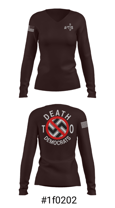 D.2.D 98027765 Women's Long Sleeve V-neck Shirt - 7