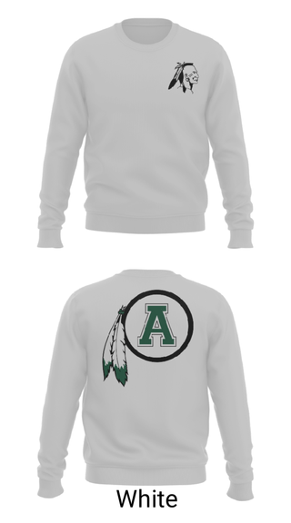 Crew Neck Sweatshirt, Avon Central High School Basketball, Women's Basketball, Teamtime, Team time, sublimation, custom sports apparel, team uniforms, spirit wear, spiritwear, sports uniforms, custom shirts, team store, custom team store, fundraiser sports, apparel fundraiser