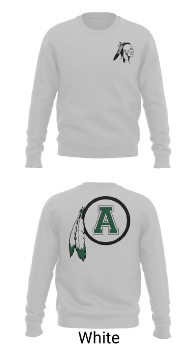 Avon Central High School Basketball 61506869 Crew Neck Sweatshirt - 2