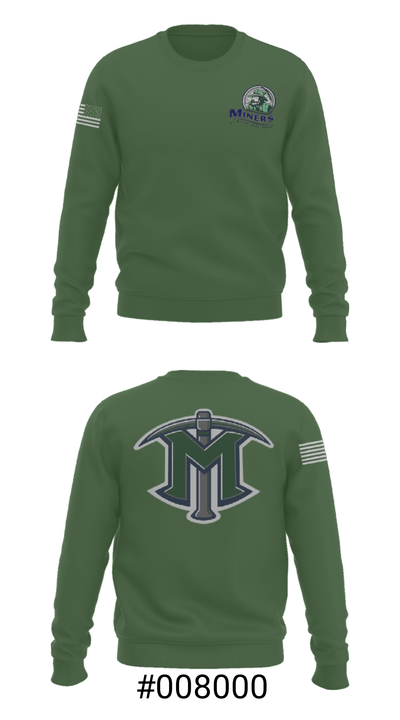 El Diamante High School Basketball 57210658 Crew Neck Sweatshirt - 16