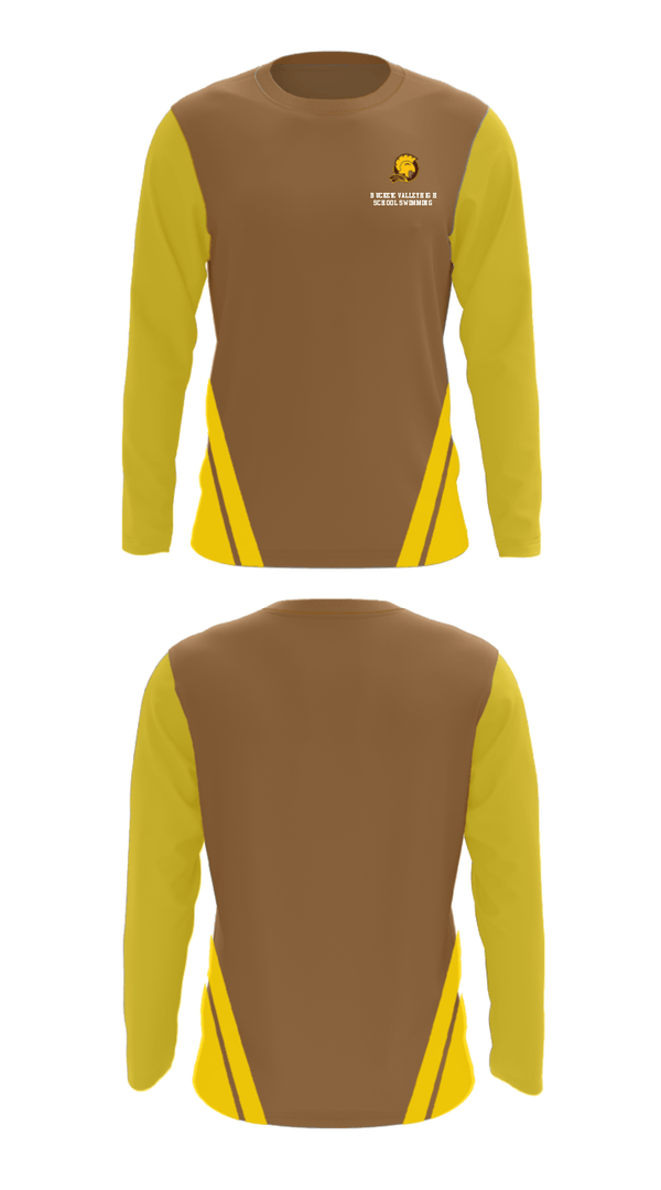 Long Sleeve Performance Shirt, Buckeye Valley High School Swimming, Swimming, Teamtime, Team time, sublimation, custom sports apparel, team uniforms, spirit wear, spiritwear, sports uniforms, custom shirts, team store, custom team store, fundraiser sports, apparel fundraiser