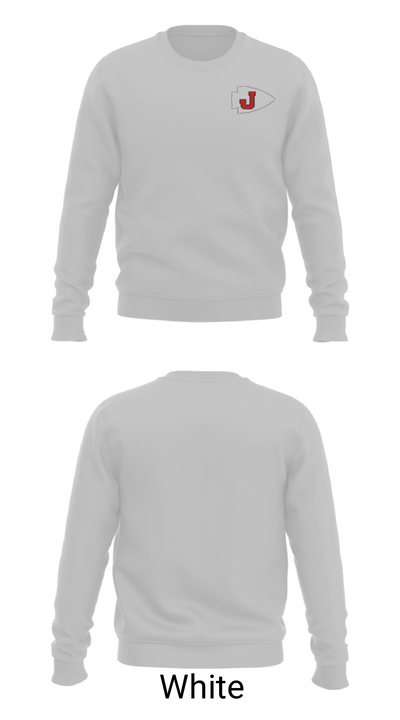 Jennings Senior High School Wrestling 681040 Crew Neck Sweatshirt - 2