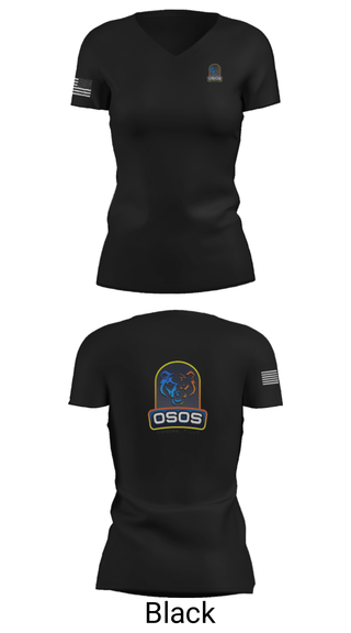 Women's Short Sleeve Vneck Shirt, OSOS CONCRETE LLC, , Teamtime, Team time, sublimation, custom sports apparel, team uniforms, spirit wear, spiritwear, sports uniforms, custom shirts, team store, custom team store, fundraiser sports, apparel fundraiser