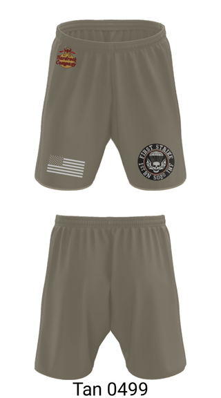 Athletic Shorts With Pockets, Hardrock Company, Army, Teamtime, Team time, sublimation, custom sports apparel, team uniforms, spirit wear, spiritwear, sports uniforms, custom shirts, team store, custom team store, fundraiser sports, apparel fundraiser
