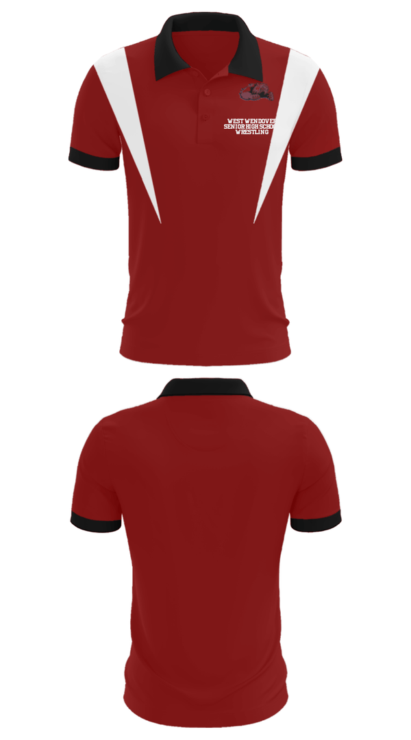 Short Sleeve Performance Polo, West Wendover Senior High School Wrestling, Wrestling, Teamtime, Team time, sublimation, custom sports apparel, team uniforms, spirit wear, spiritwear, sports uniforms, custom shirts, team store, custom team store, fundraiser sports, apparel fundraiser
