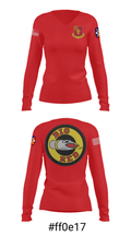 1-145 FA 80559129 Women's Long Sleeve V-neck Shirt - 7