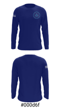 The Springs A Montessori School 83400435 Long Sleeve Performance Shirt - 18