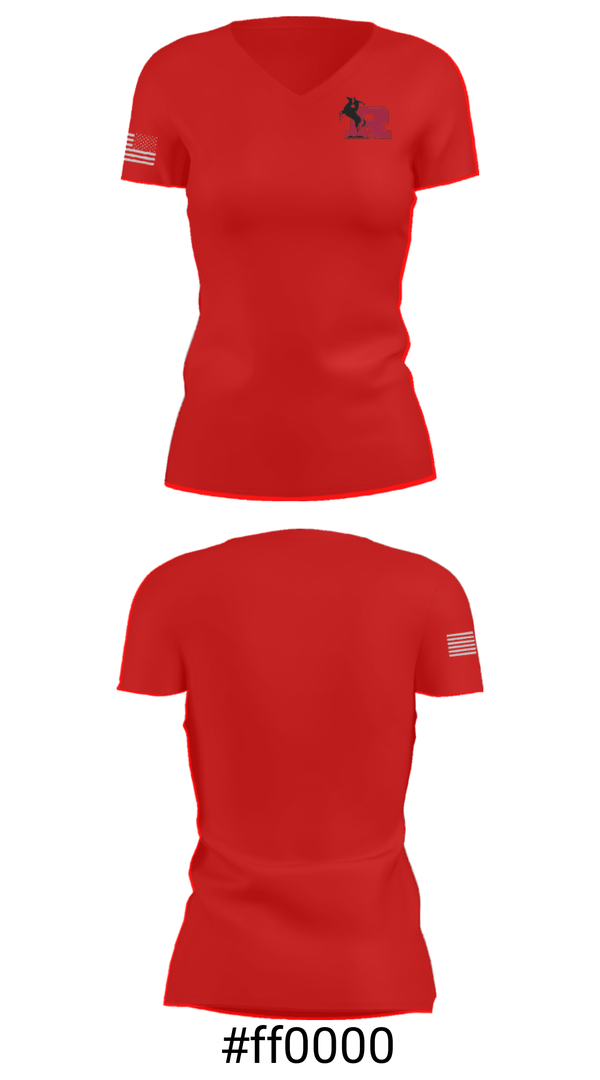 Women's Short Sleeve Vneck Shirt, Theodore Roosevelt High School Basketball, Men's Basketball, Teamtime, Team time, sublimation, custom sports apparel, team uniforms, spirit wear, spiritwear, sports uniforms, custom shirts, team store, custom team store, fundraiser sports, apparel fundraiser