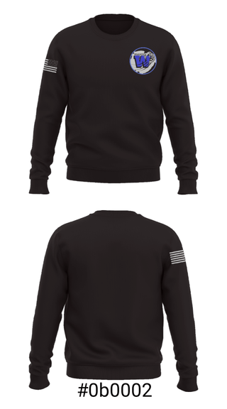 Crew Neck Sweatshirt, Oshkosh West High School, Spirit Store, Teamtime, Team time, sublimation, custom sports apparel, team uniforms, spirit wear, spiritwear, sports uniforms, custom shirts, team store, custom team store, fundraiser sports, apparel fundraiser