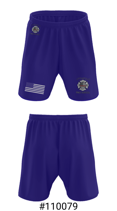 Littleville Fire & Rescue 55821755 Athletic Shorts With Pockets - 5