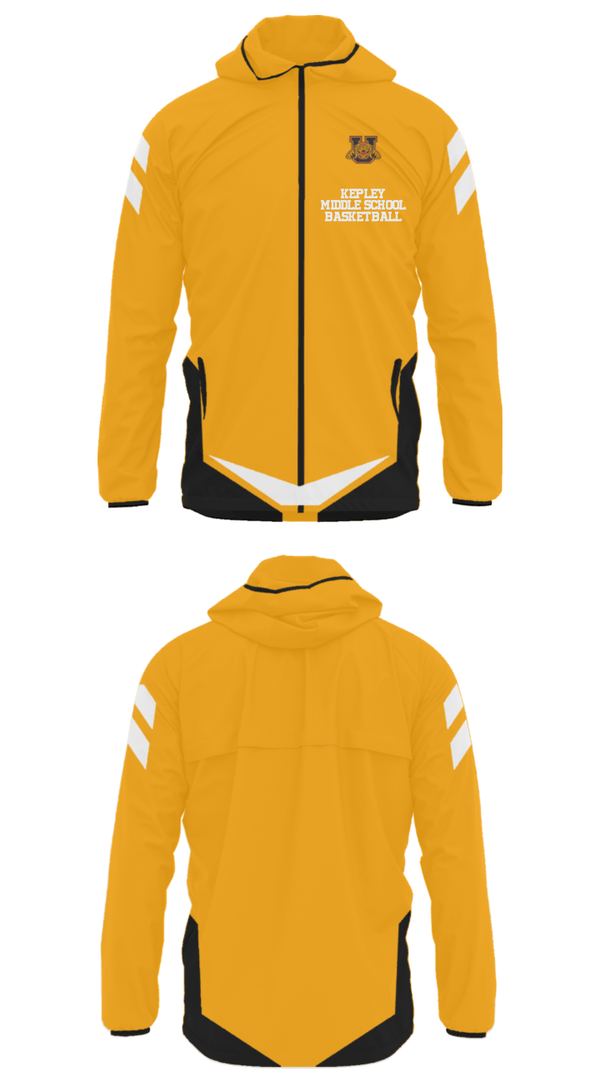 Windbreaker, Kepley Middle School Basketball, Women's Basketball, Teamtime, Team time, sublimation, custom sports apparel, team uniforms, spirit wear, spiritwear, sports uniforms, custom shirts, team store, custom team store, fundraiser sports, apparel fundraiser