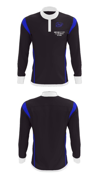 Quarter Zip Jacket, Montgomery City Elementary School, Spirit Store, Teamtime, Team time, sublimation, custom sports apparel, team uniforms, spirit wear, spiritwear, sports uniforms, custom shirts, team store, custom team store, fundraiser sports, apparel fundraiser