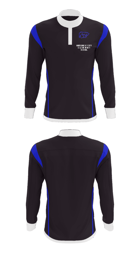 Quarter Zip Jacket, Montgomery City Elementary School, Spirit Store, Teamtime, Team time, sublimation, custom sports apparel, team uniforms, spirit wear, spiritwear, sports uniforms, custom shirts, team store, custom team store, fundraiser sports, apparel fundraiser