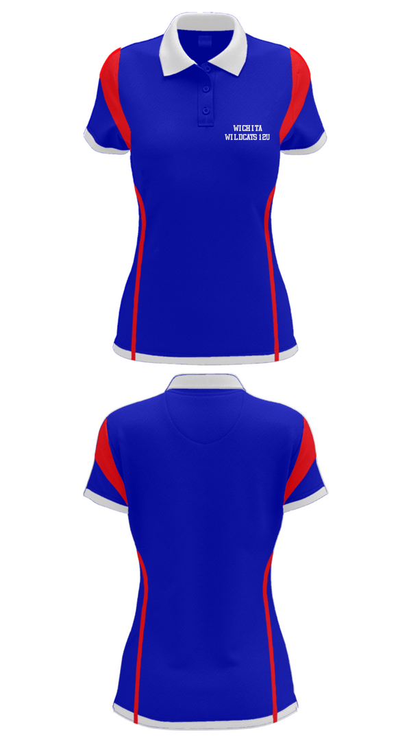 Women's Short Sleeve Performance Polo, Wichita WILDCATS 12U, Baseball, Teamtime, Team time, sublimation, custom sports apparel, team uniforms, spirit wear, spiritwear, sports uniforms, custom shirts, team store, custom team store, fundraiser sports, apparel fundraiser