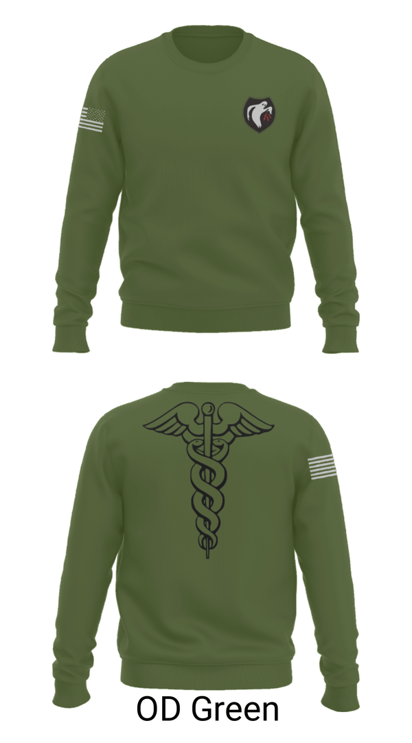 Crew Neck Sweatshirt, , Army, Teamtime, Team time, sublimation, custom sports apparel, team uniforms, spirit wear, spiritwear, sports uniforms, custom shirts, team store, custom team store, fundraiser sports, apparel fundraiser