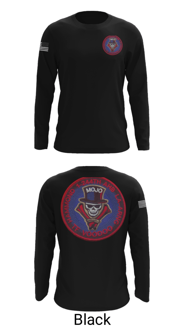 Long Sleeve Performance Shirt, 1-244th AASF, National Guard, Teamtime, Team time, sublimation, custom sports apparel, team uniforms, spirit wear, spiritwear, sports uniforms, custom shirts, team store, custom team store, fundraiser sports, apparel fundraiser