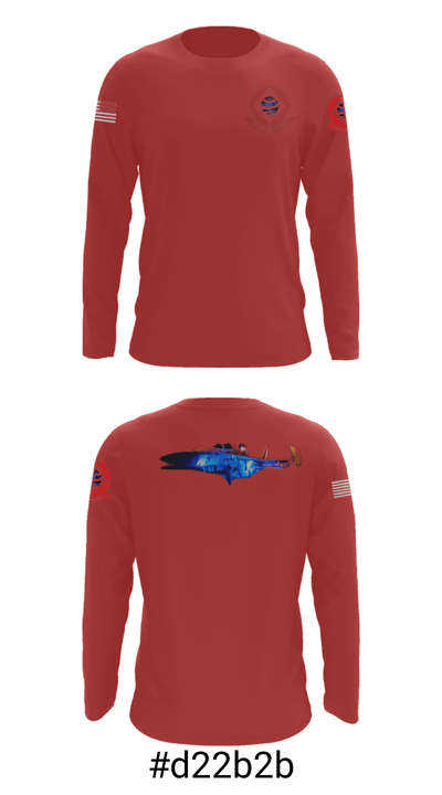 Diamond Backs VFA-102 23463151 Long Sleeve Performance Shirt - 3