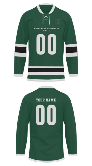Hockey Jersey, Marshfield High School Ice Hockey, Ice Hockey, Teamtime, Team time, sublimation, custom sports apparel, team uniforms, spirit wear, spiritwear, sports uniforms, custom shirts, team store, custom team store, fundraiser sports, apparel fundraiser