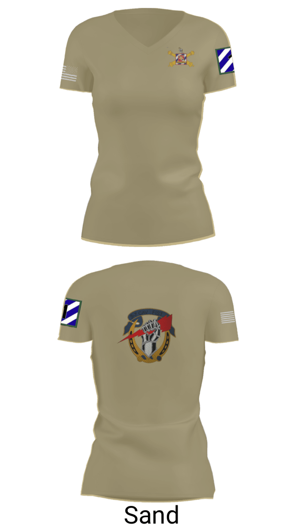 Women's Short Sleeve Vneck Shirt, , Army, Teamtime, Team time, sublimation, custom sports apparel, team uniforms, spirit wear, spiritwear, sports uniforms, custom shirts, team store, custom team store, fundraiser sports, apparel fundraiser