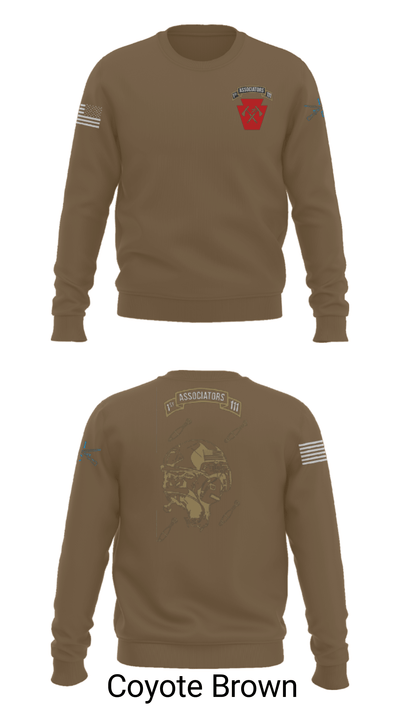 1-111th IN BN 38506759 Crew Neck Sweatshirt - 10