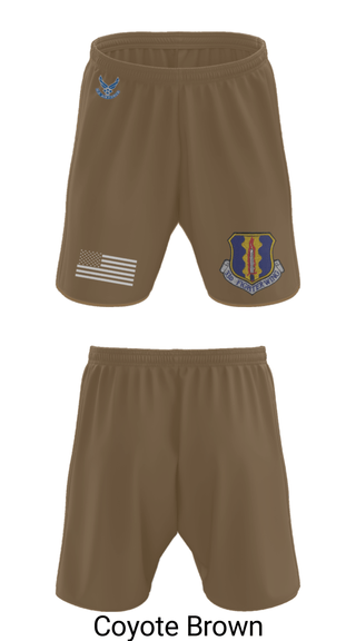 Athletic Shorts With Pockets, 33rd Tactical Fighter Wing, Air Force, Teamtime, Team time, sublimation, custom sports apparel, team uniforms, spirit wear, spiritwear, sports uniforms, custom shirts, team store, custom team store, fundraiser sports, apparel fundraiser