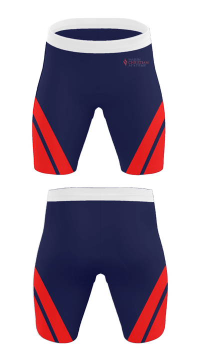 Marin Christian Academy 38900437 Men's Compression Shorts - 36