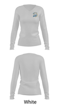 Benton Harbor Charter School 37954914 Women's Long Sleeve V-neck Shirt - 6