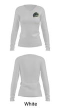 Lake Region High School Basketball 77449286 Women's Long Sleeve V-neck Shirt - 6