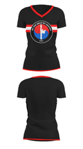 USTKDC 33860343 Women's Short Sleeve V-neck Shirt - 29