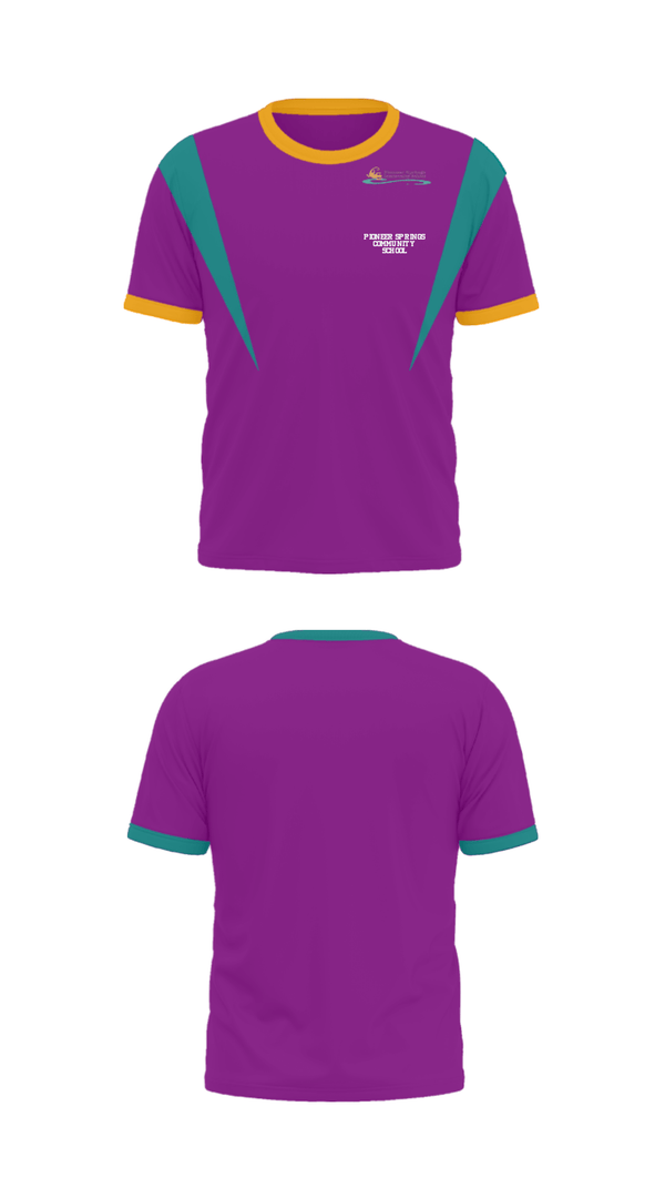Short Sleeve Performance Shirt, Pioneer Springs Community School, Spirit Store, Teamtime, Team time, sublimation, custom sports apparel, team uniforms, spirit wear, spiritwear, sports uniforms, custom shirts, team store, custom team store, fundraiser sports, apparel fundraiser
