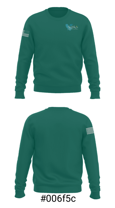 St Luke's Day School 89376339 Crew Neck Sweatshirt - 16
