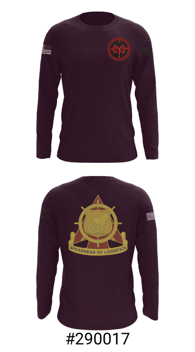 E co 427th 31919376 Long Sleeve Performance Shirt - 3